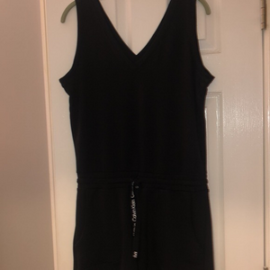 Calvin Klein size S V-neck‎ in the front & V-neck and the back sleeveless romper